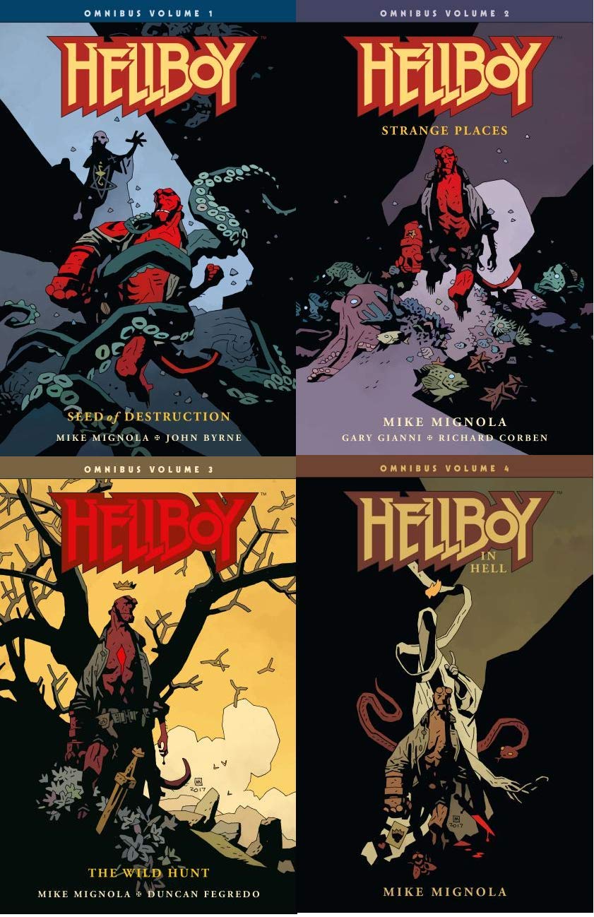 Hellboy Omnibuses 1-4 (Used)