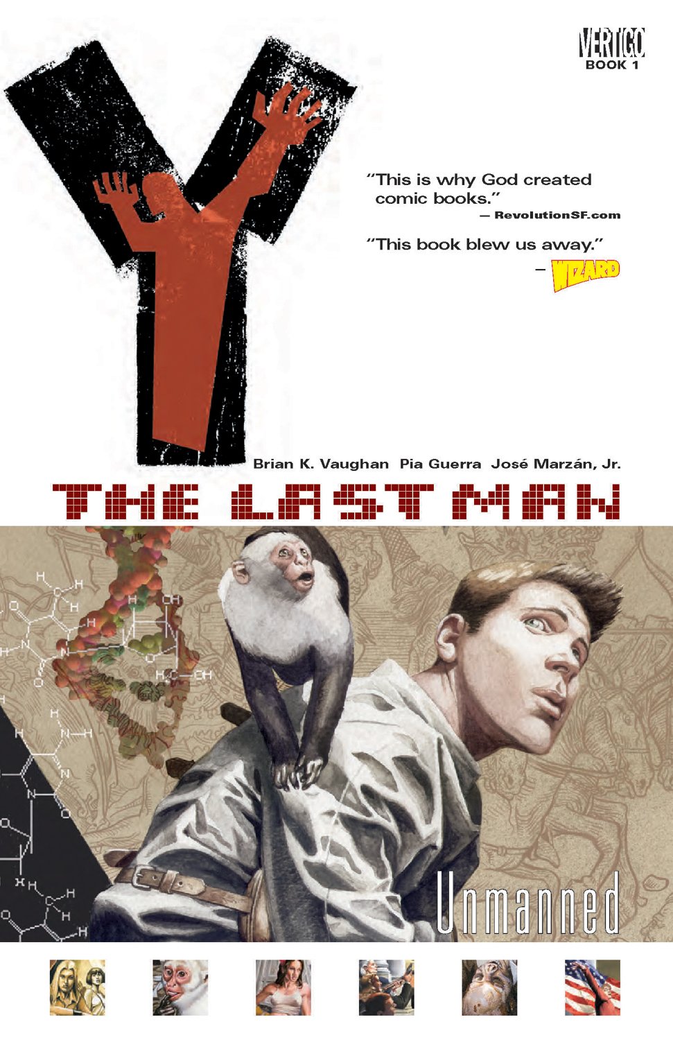 Y: The Last Man Book 1: Unmanned (Pre-Owned)