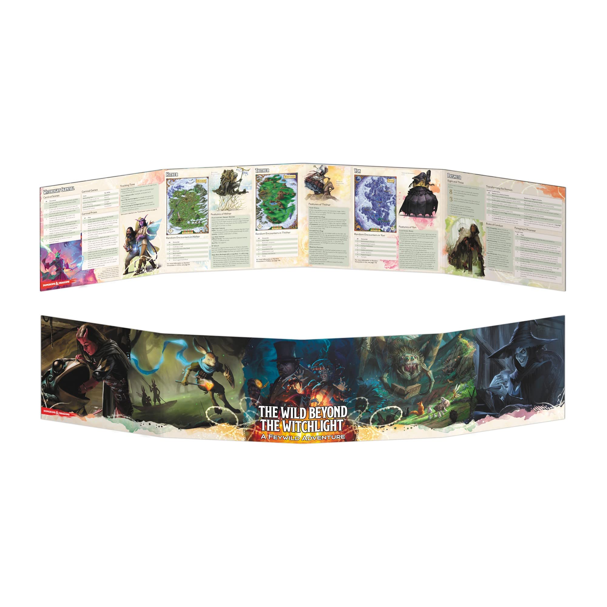 Wild Beyond the Witchlight DM Screen (USED)