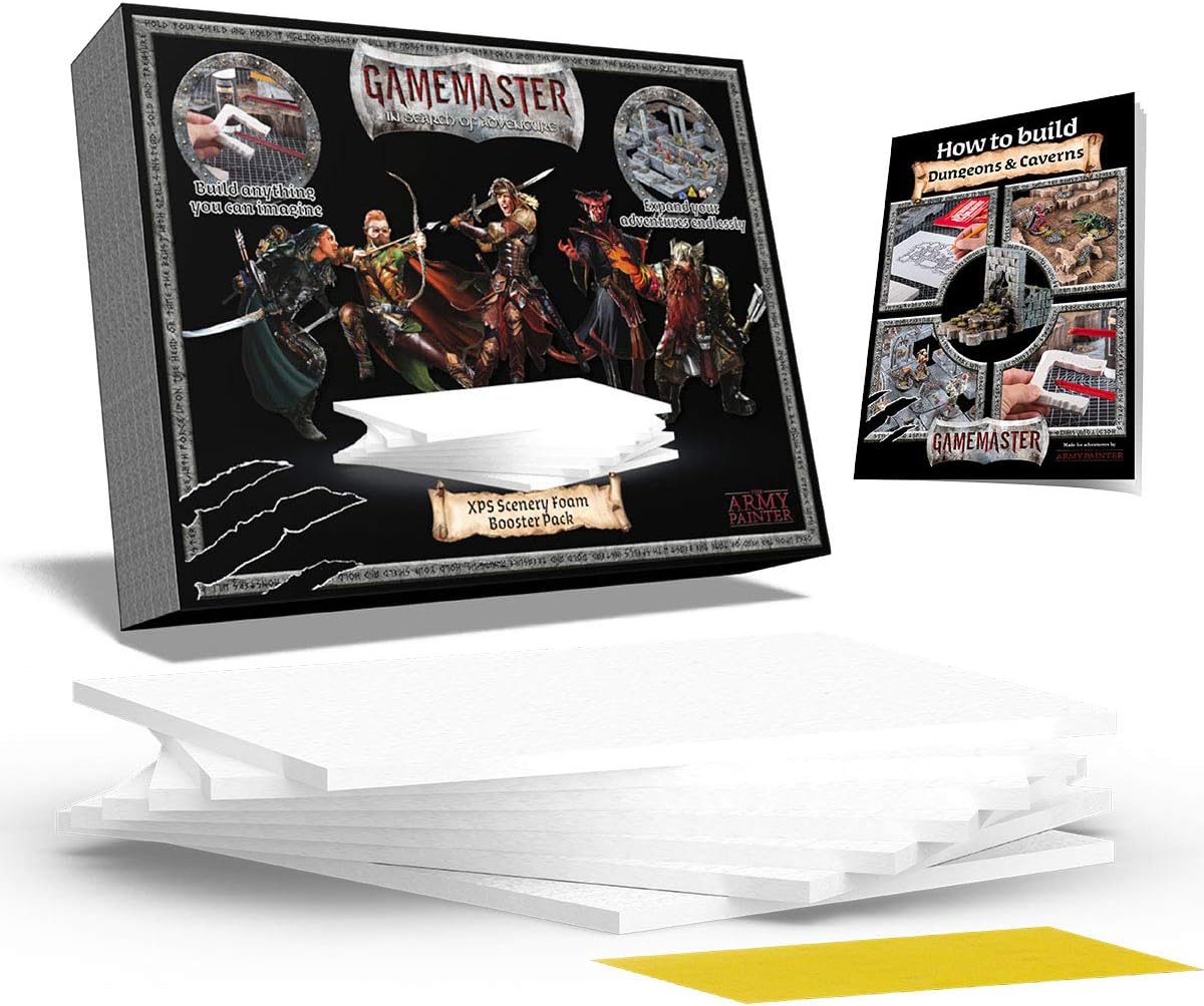 The Army Painter Gamemaster: XPS Foam Board Styrofoam Board - 7 Pack