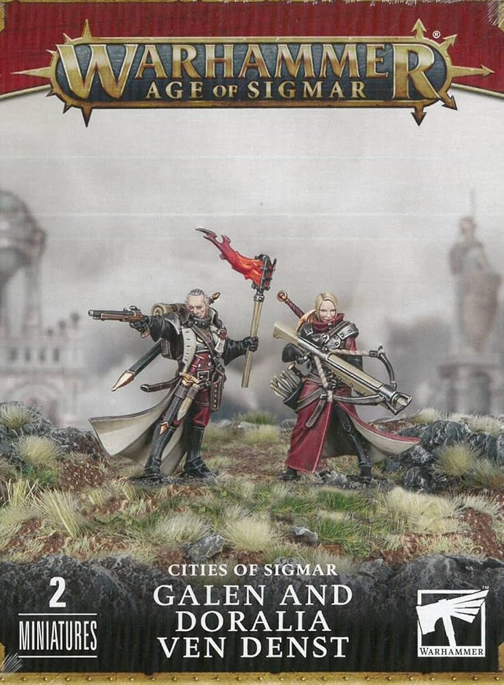 Warhammer Age of Sigmar - Galen and Doralia Ven Denst