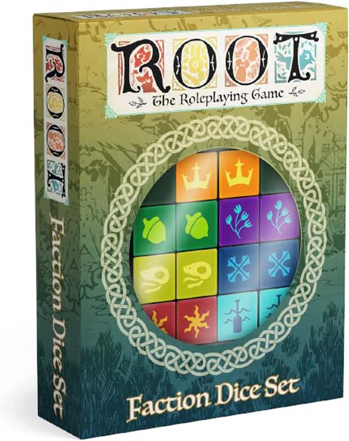 Root RPG, Faction Dice Set