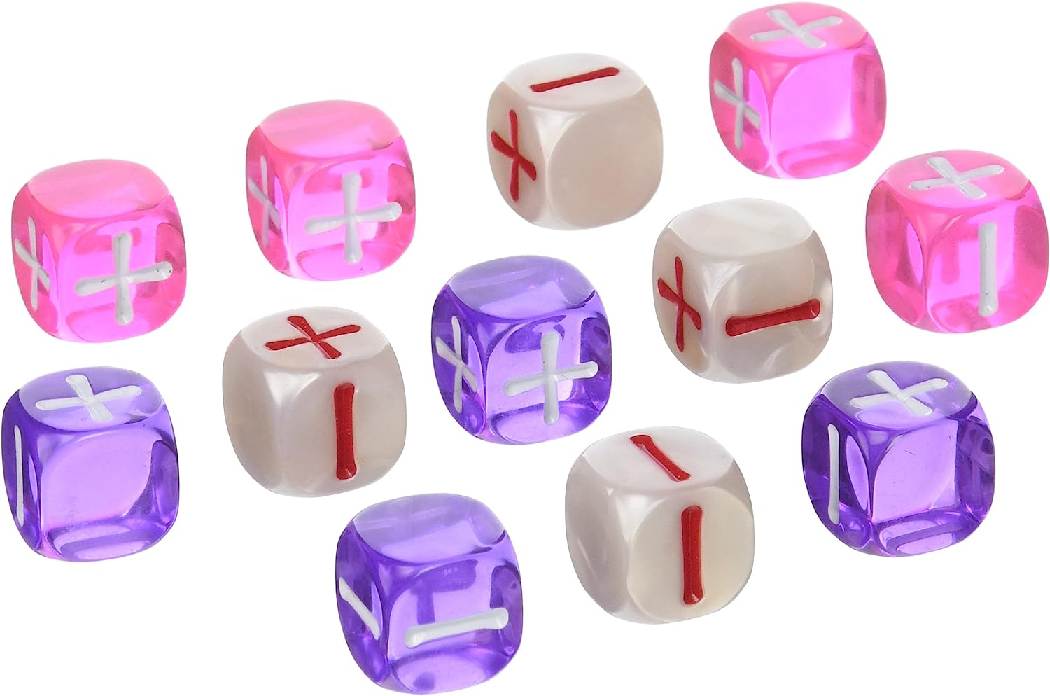 Fate Core Dice: Valentine Dice