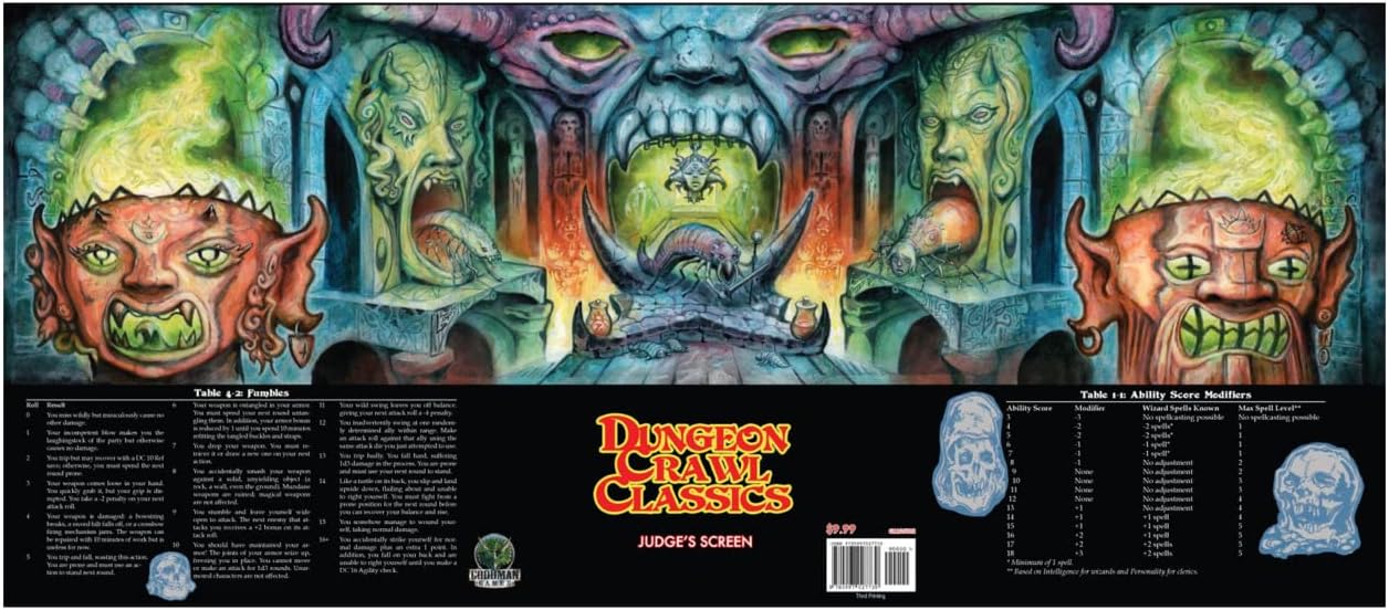 GOODMAN GAMES DCC: Judges Screen
