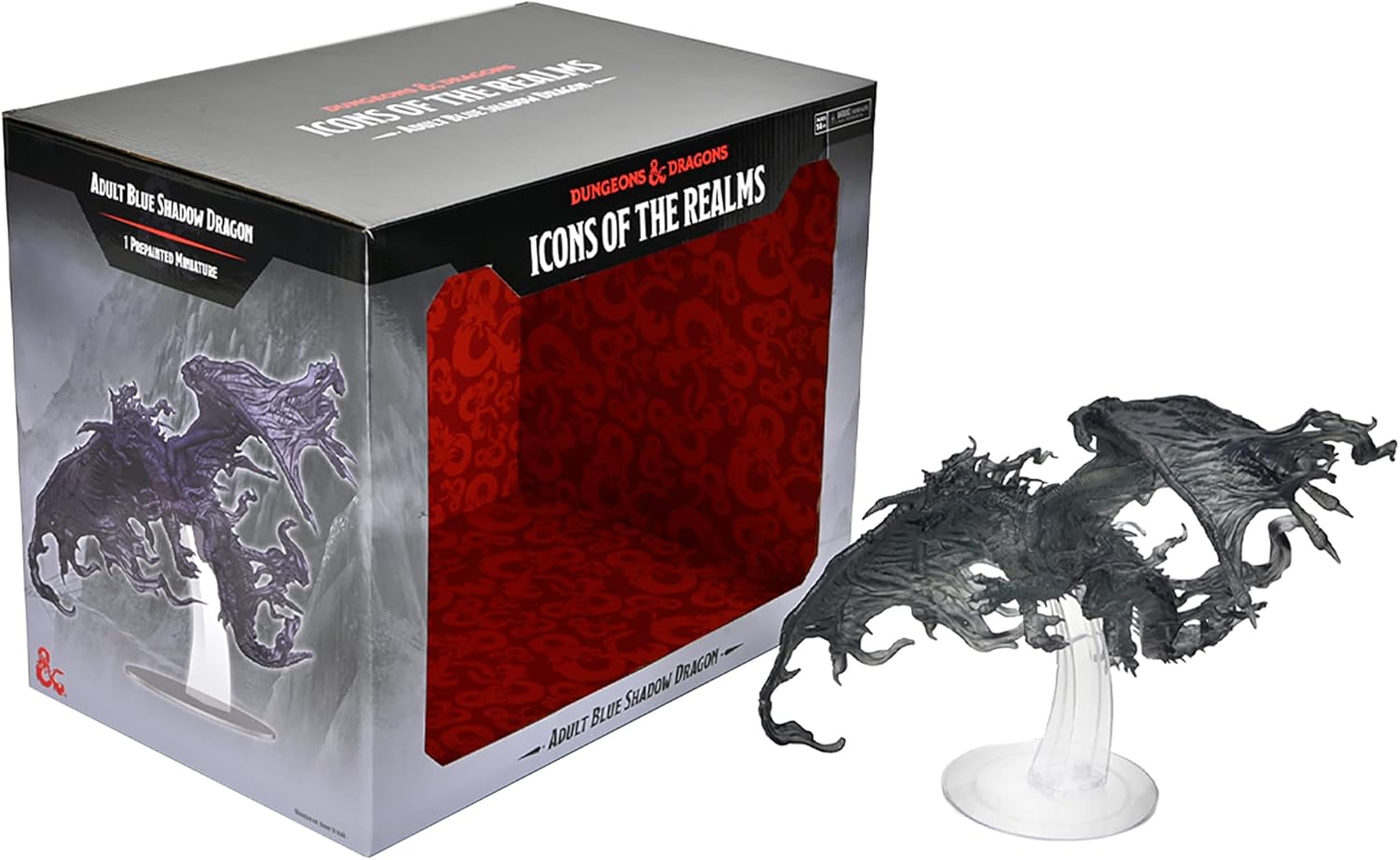 Dungeons & Dragons D&D Icons of The Realms: Adult Blue Shadow Dragon