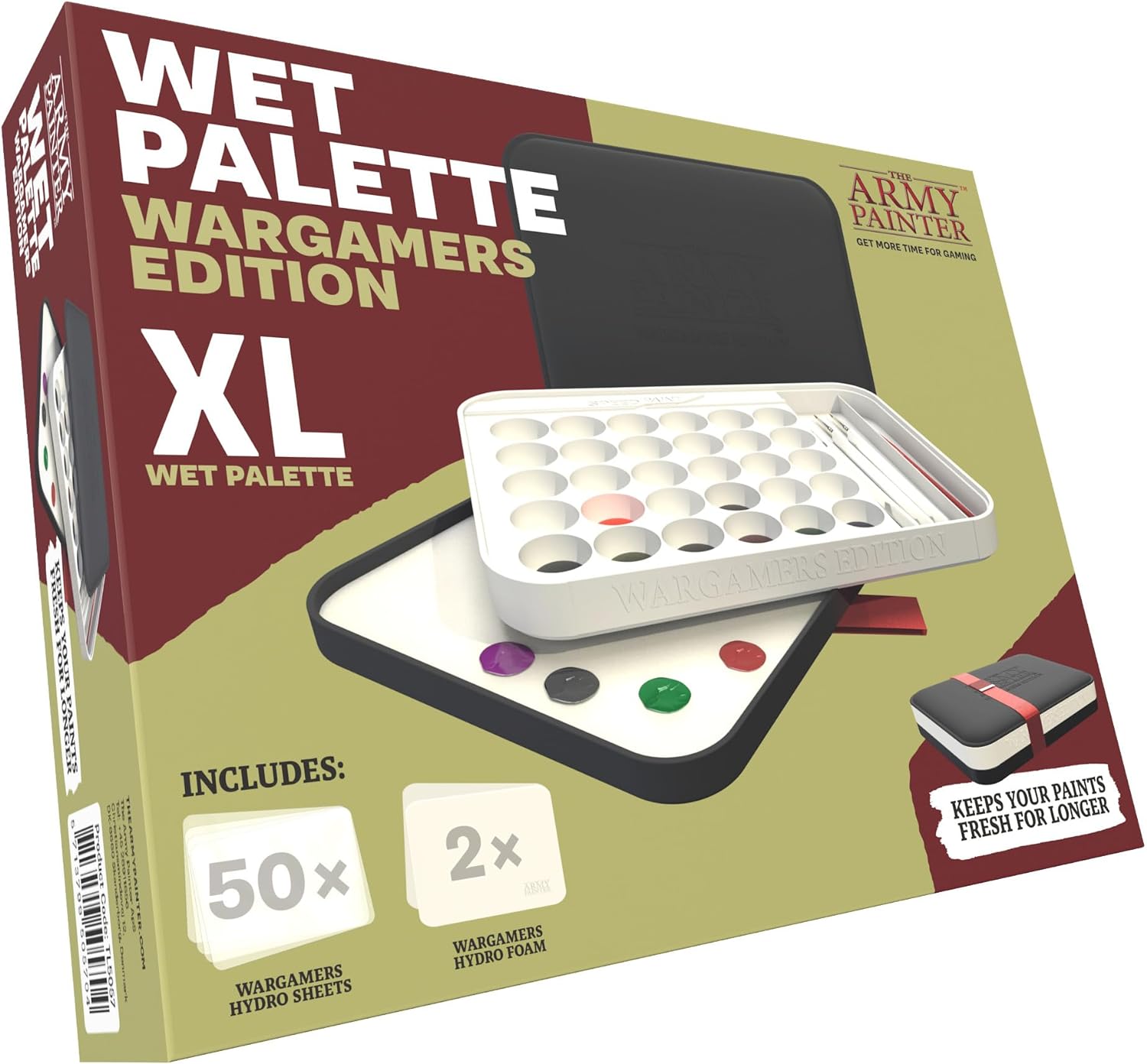 The Army Painter Wargamers Edition Wet Palette, XL