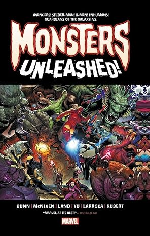 Marvel Monsters Unleashed: Monster-Size Hardcover (Pre-Owned)