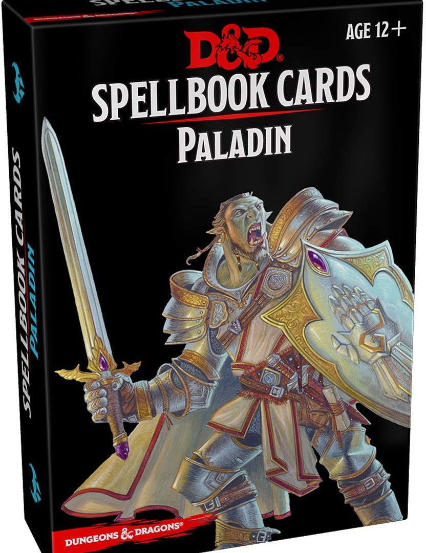 D&D Spellbook Cards Paladin