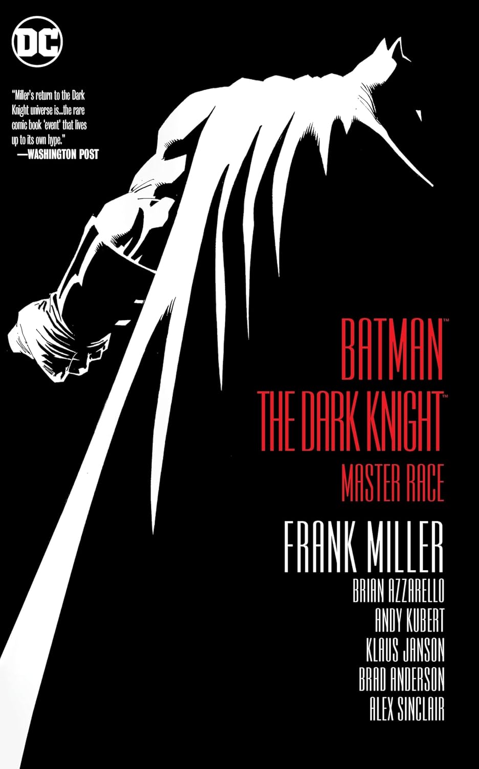Batman The Dark Knight: Master Race Hardcover (Pre-Owned)