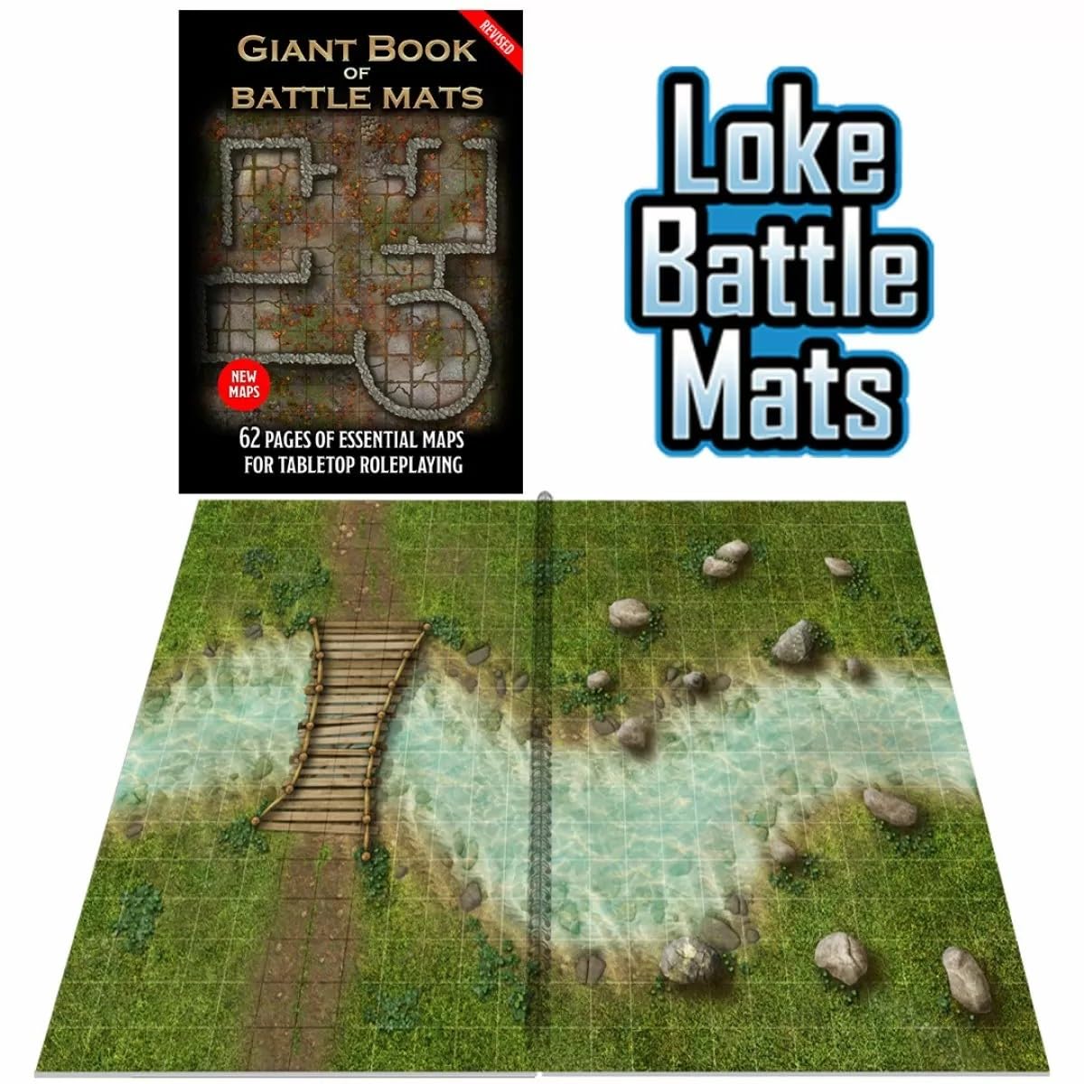 Loke Giant Book of Battle Mats (Revised)