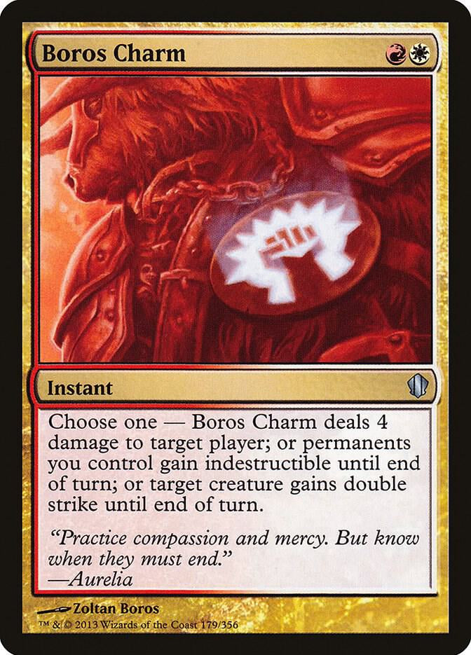 Boros Charm - Red / White
