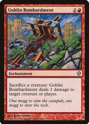Goblin Bombardment - Red