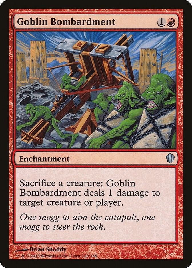 Goblin Bombardment - Red