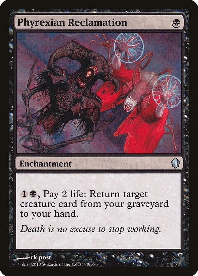Phyrexian Reclamation - Black - Staple