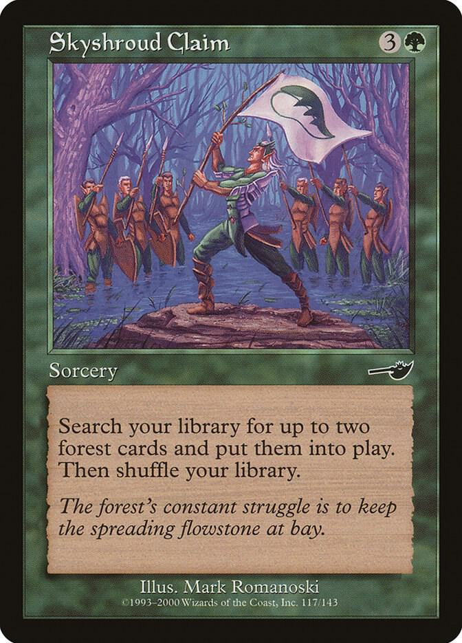 Skyshroud Claim - Green - Staple