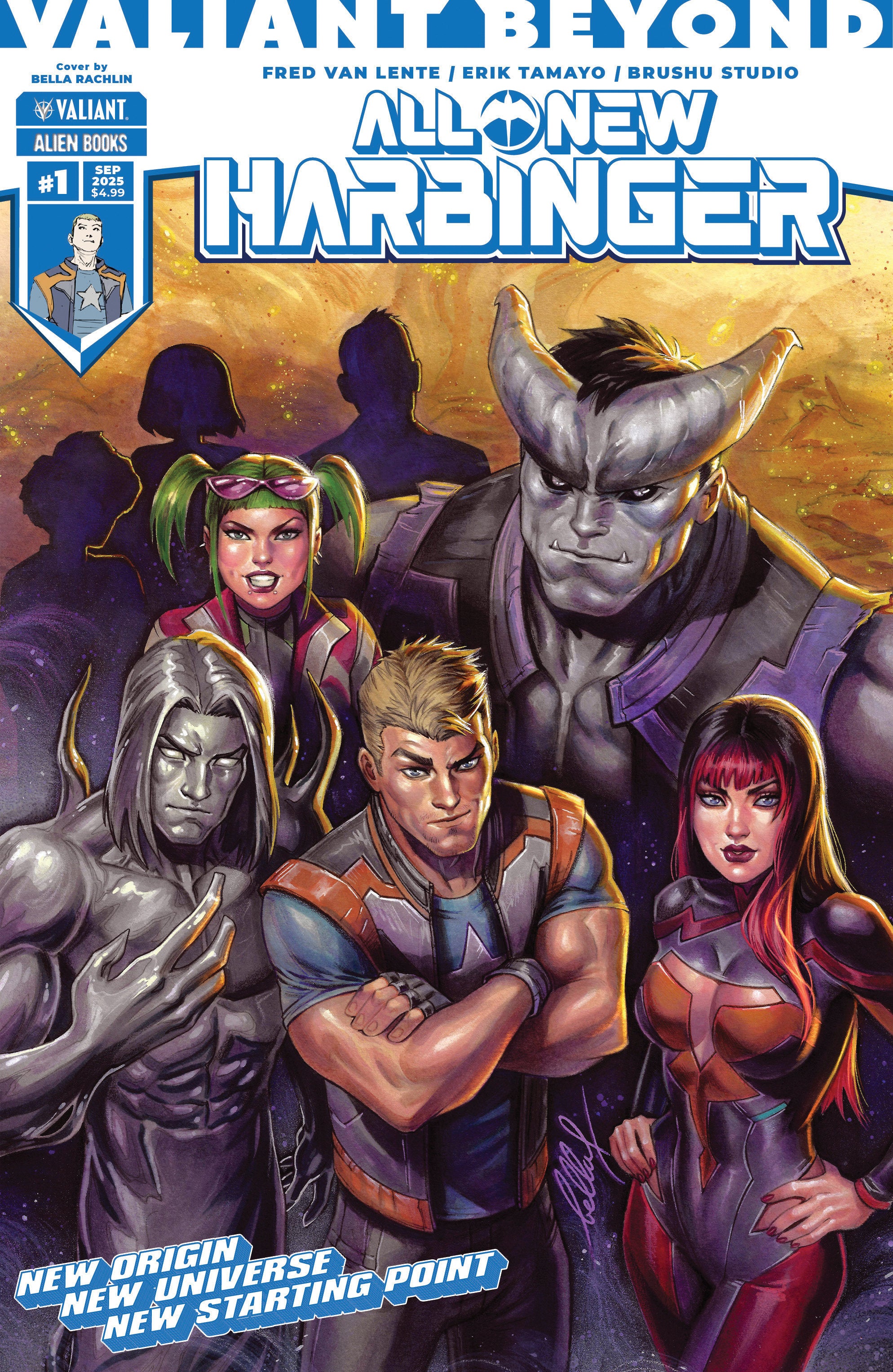 Valiant Beyond: All New Harbinger #1 Cover A (Rachlin)