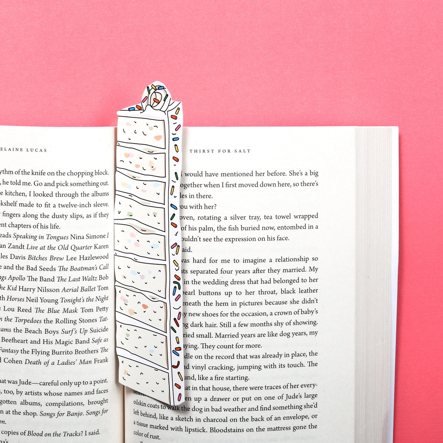 Sprinkle Cake Bookmark
