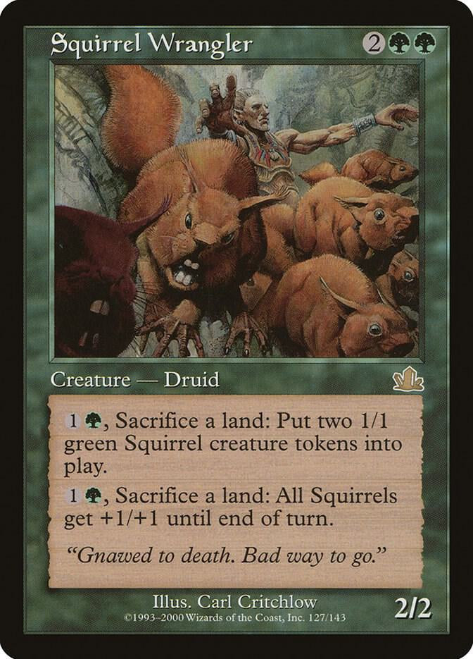Squirrel Wrangler - Green