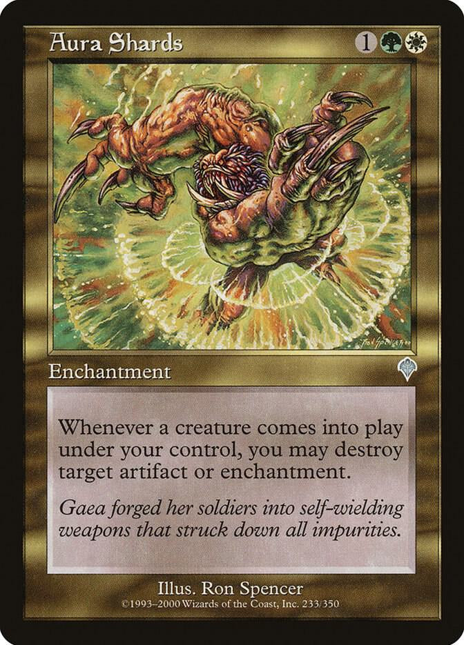 Aura Shards - Green/White