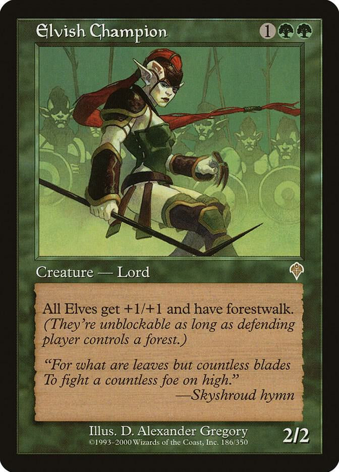 Elvish Champion - Green