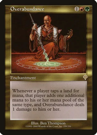 Overabundance - Red/Green