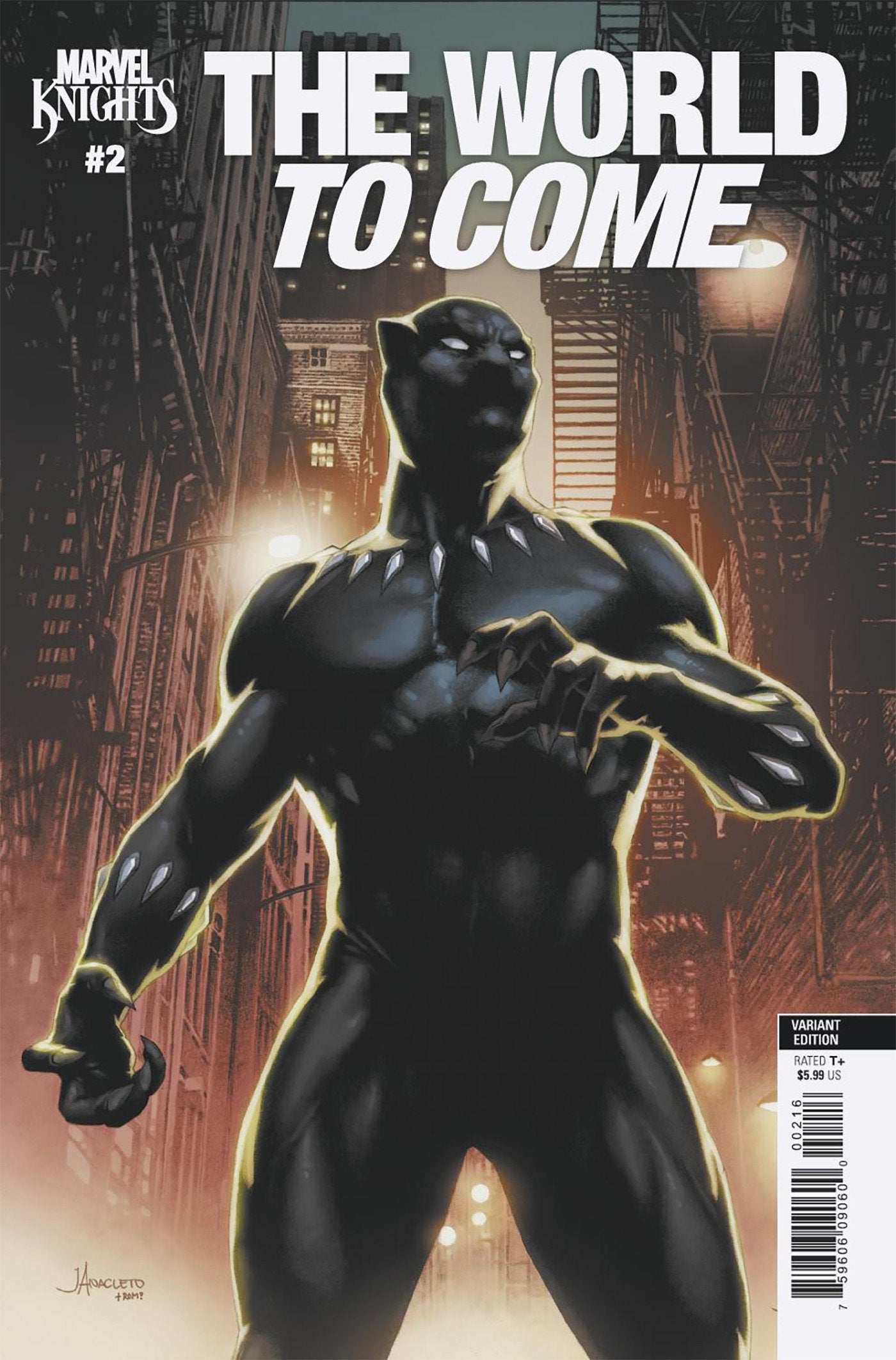 Marvel Knights: The World To Come #2 1:25 Jay Anacleto Variant