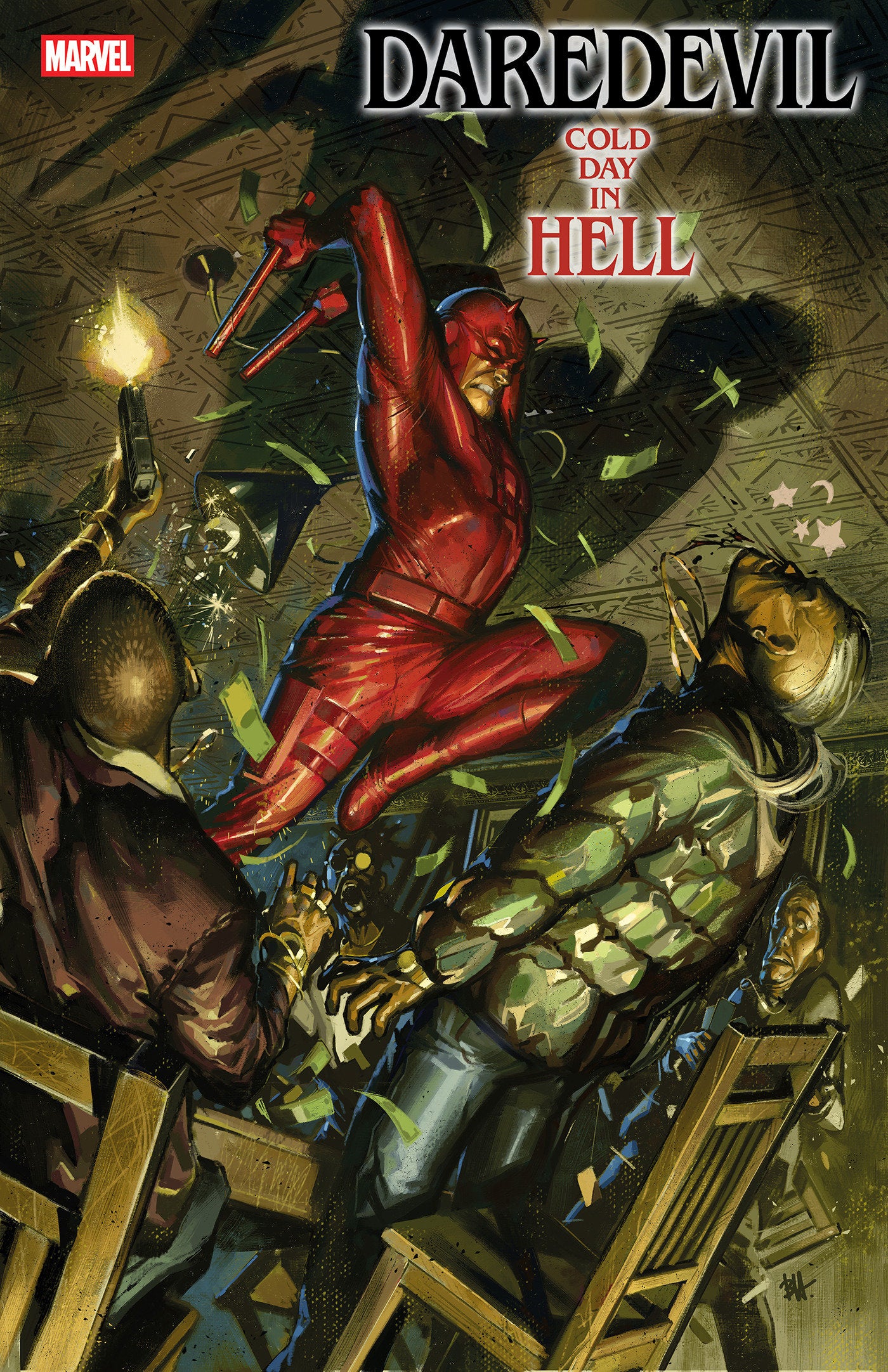 Daredevil: Cold Day In Hell #1 1:25 Ben Harvey Variant