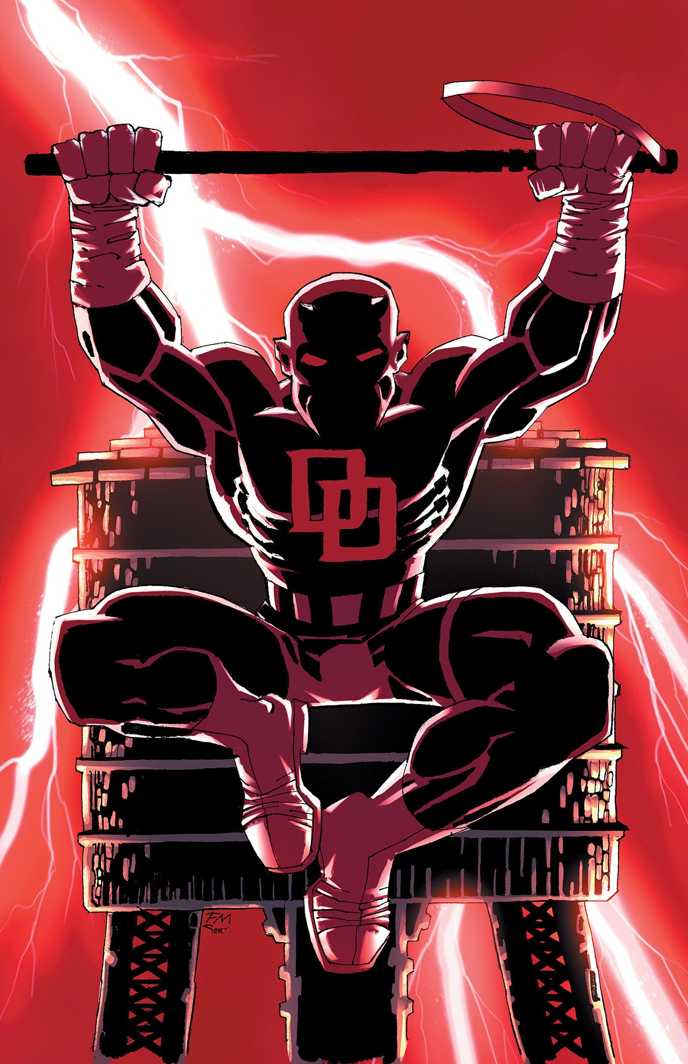 Daredevil: Cold Day In Hell #1 1:50 Frank Miller Full Art Variant