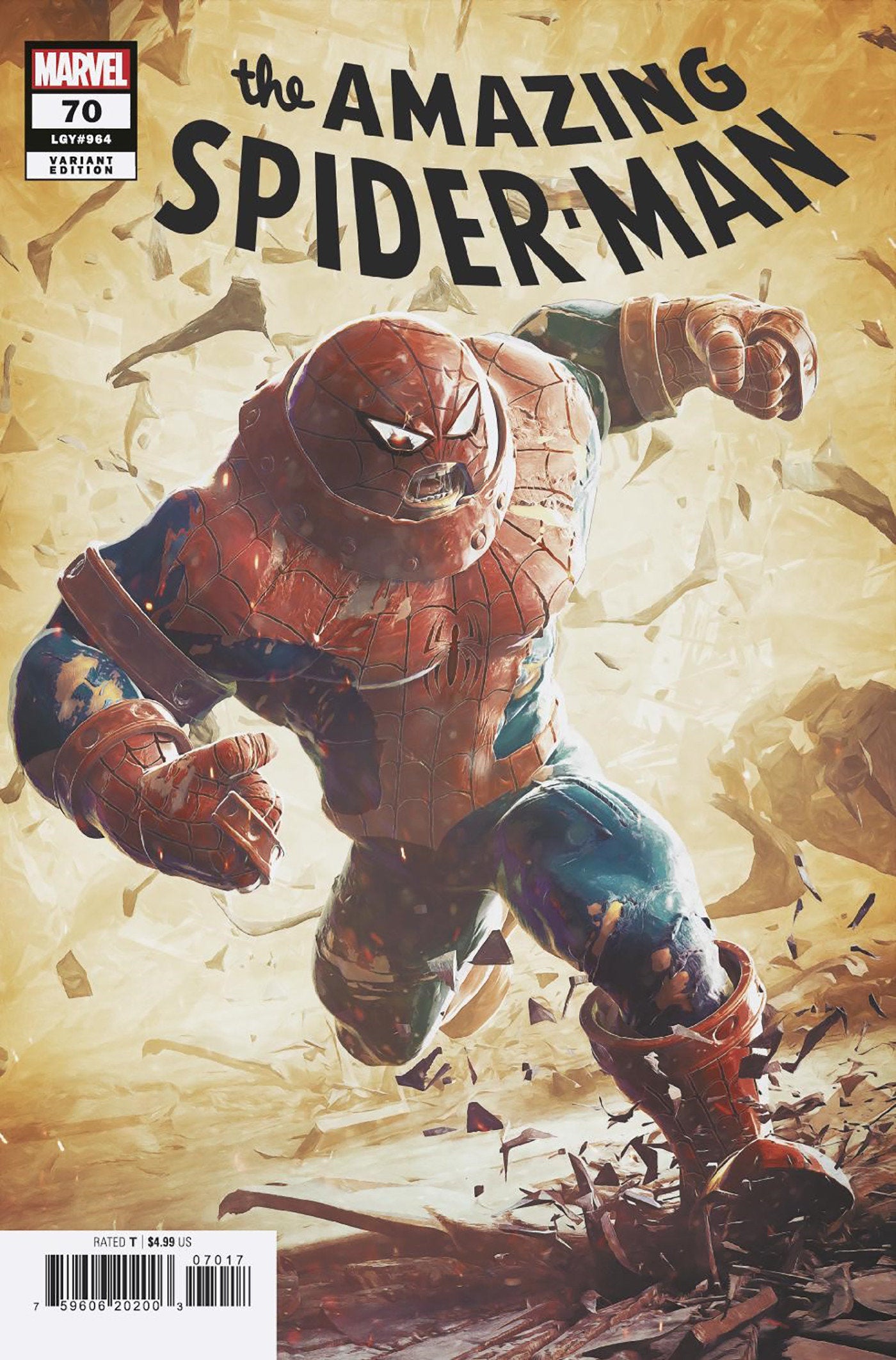 Amazing Spider-Man #70 1:25 Bjorn Barends Variant [Doom]