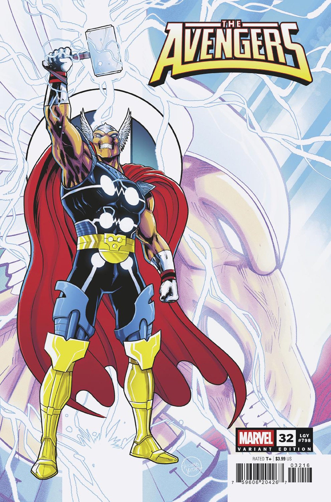 Avengers #32 1:25 Luciano Vecchio Beta Ray Bill Variant