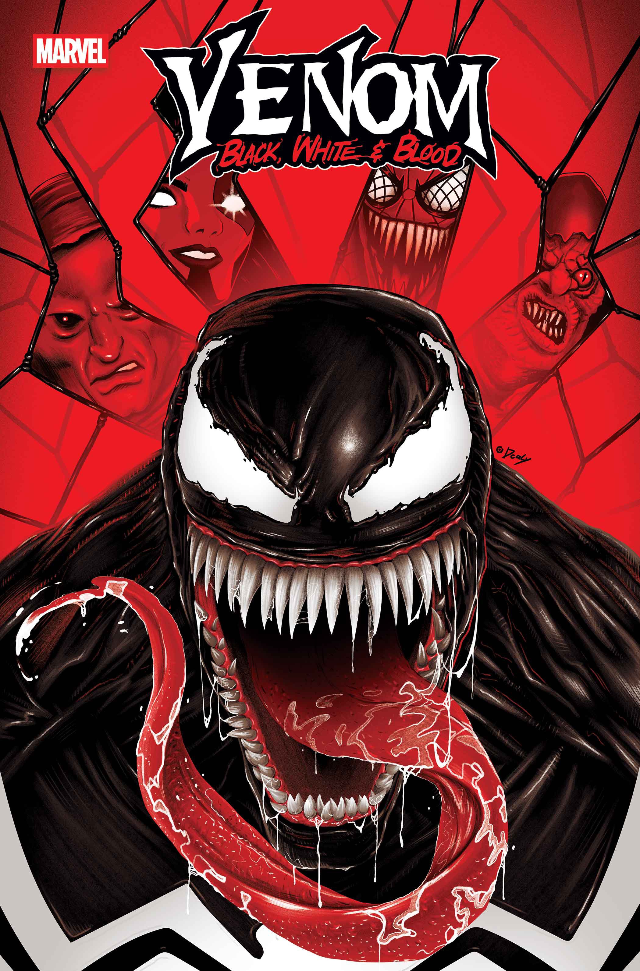 Venom: Black, White & Blood #1 1:25 Doaly Variant
