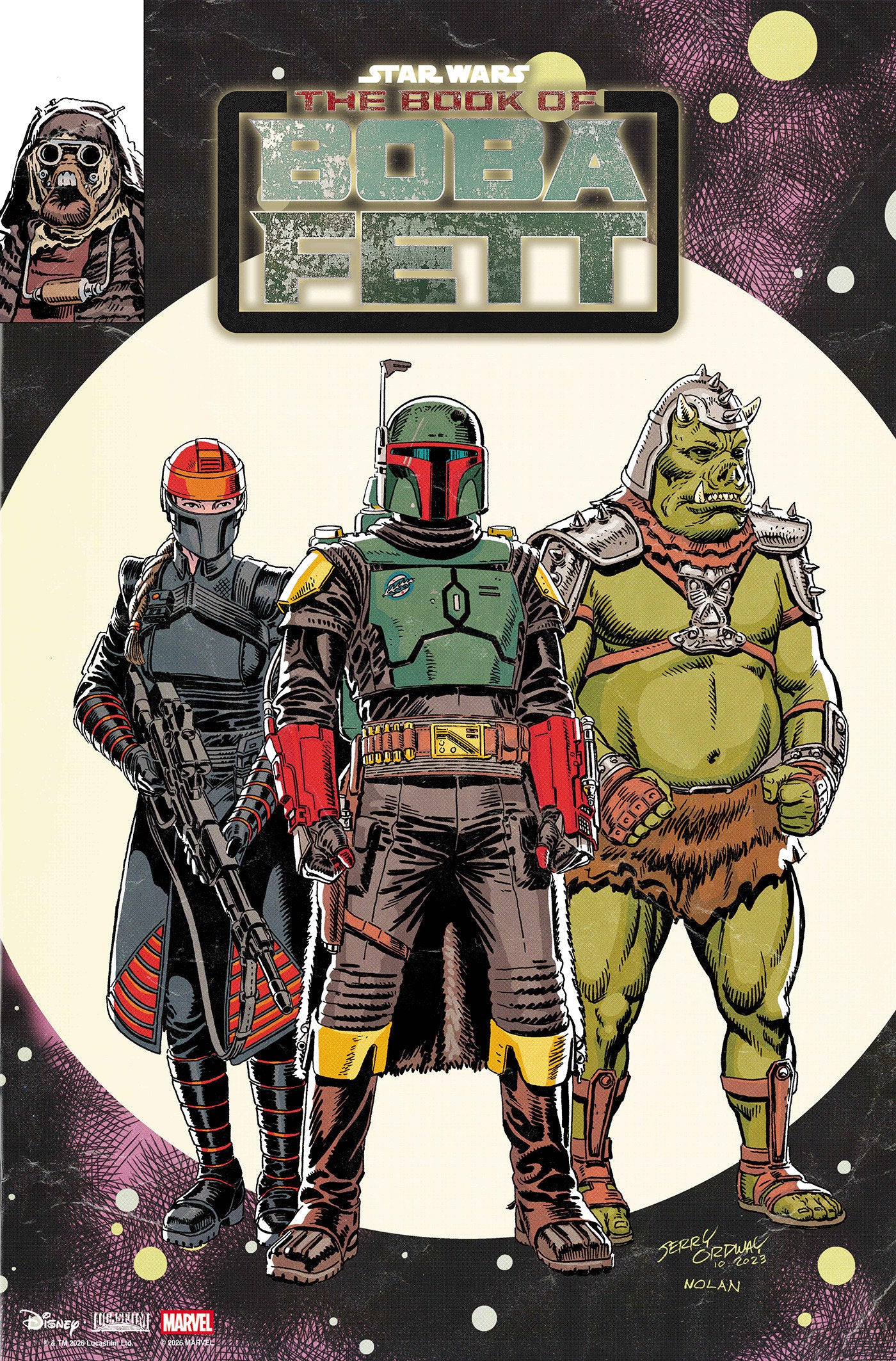 Star Wars: The Book Of Boba Fett #1 1:25 Jerry Ordway Variant