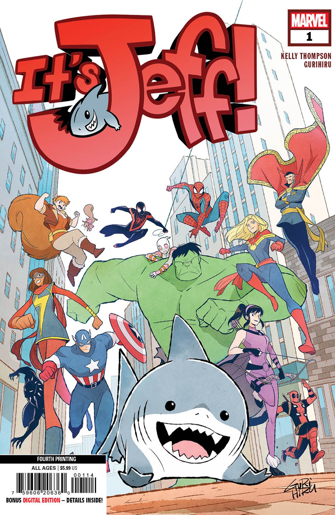 It'S Jeff #1 Gurihiru 4TH Printing Variant - ONE PER CUSTOMER