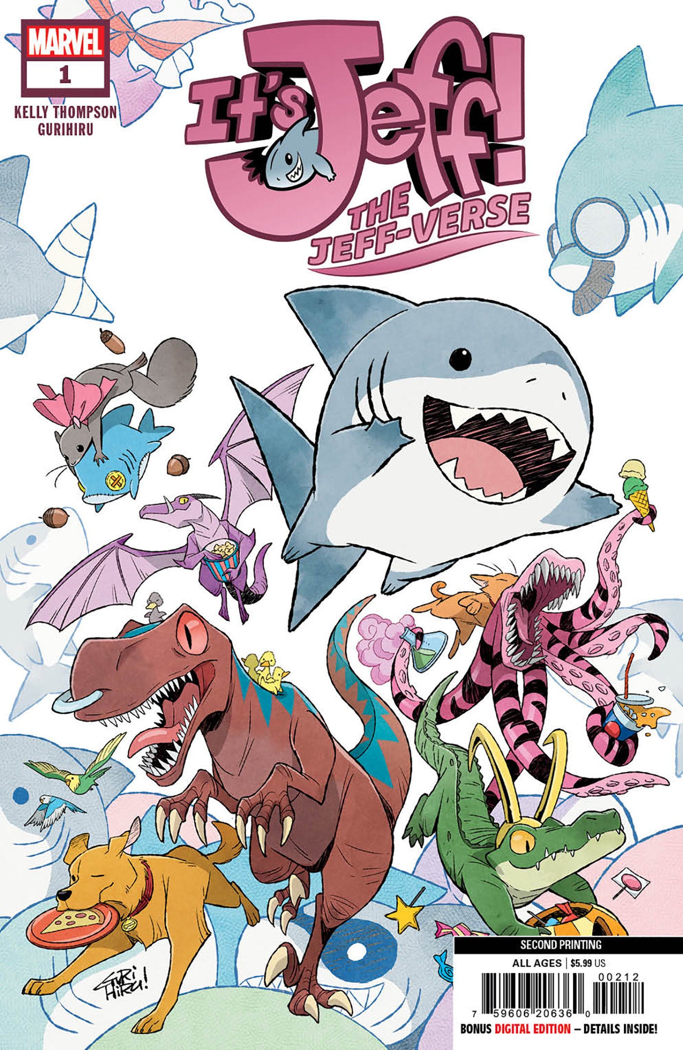 It'S Jeff: The Jeff-Verse #1 Gurihiru 2nd Print Variant - ONE PER CUSTOMER