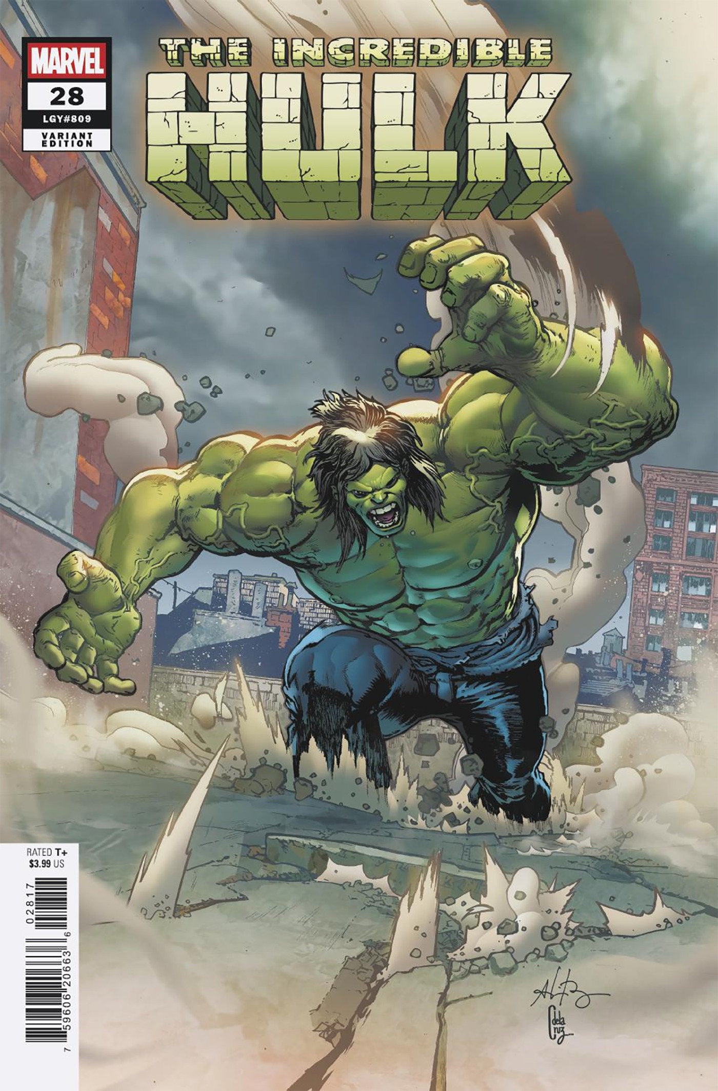 Incredible Hulk #28 1:25 Andrei Bressan Variant