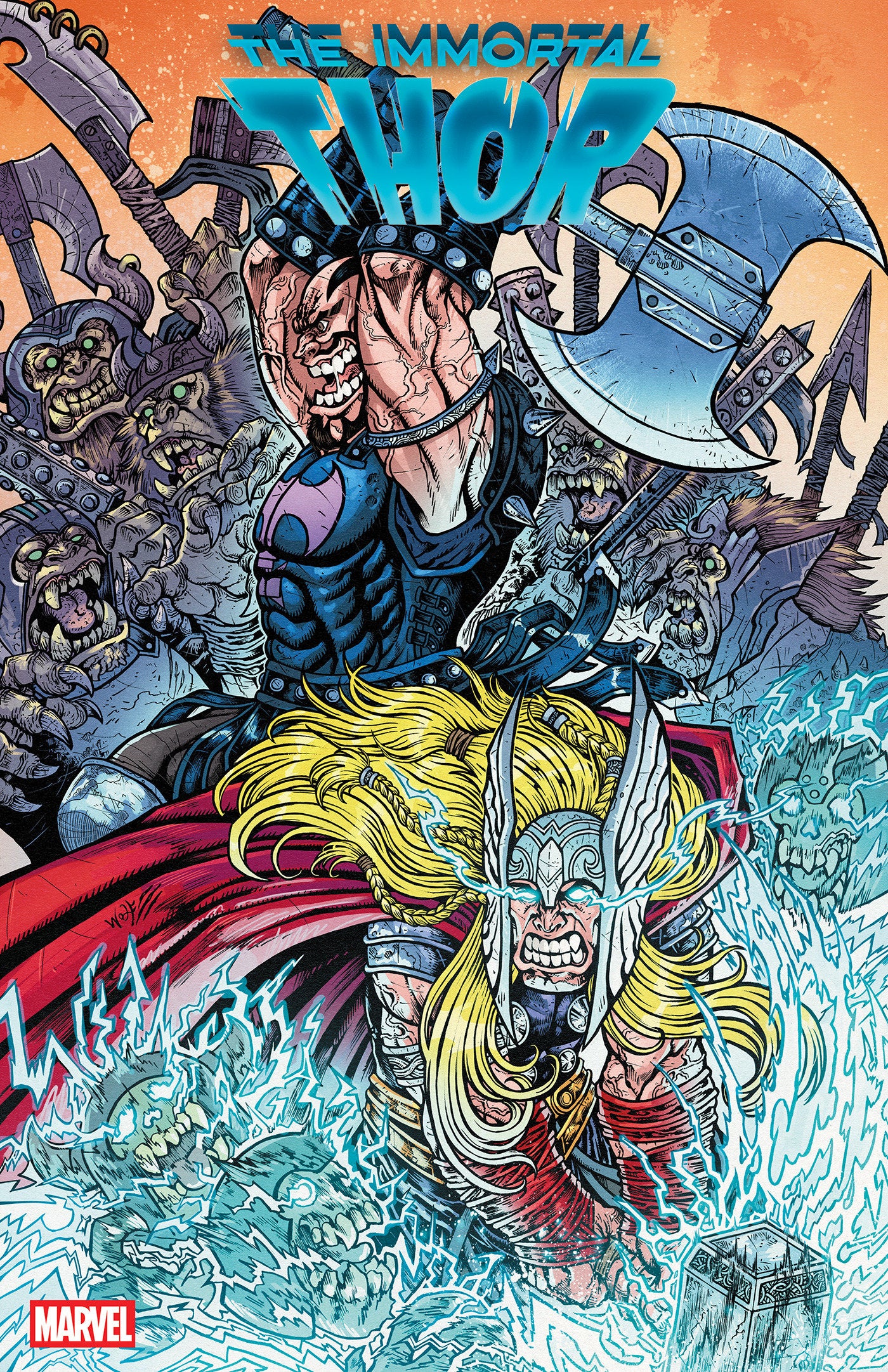 Immortal Thor #23 1:25 Maria Wolf Variant