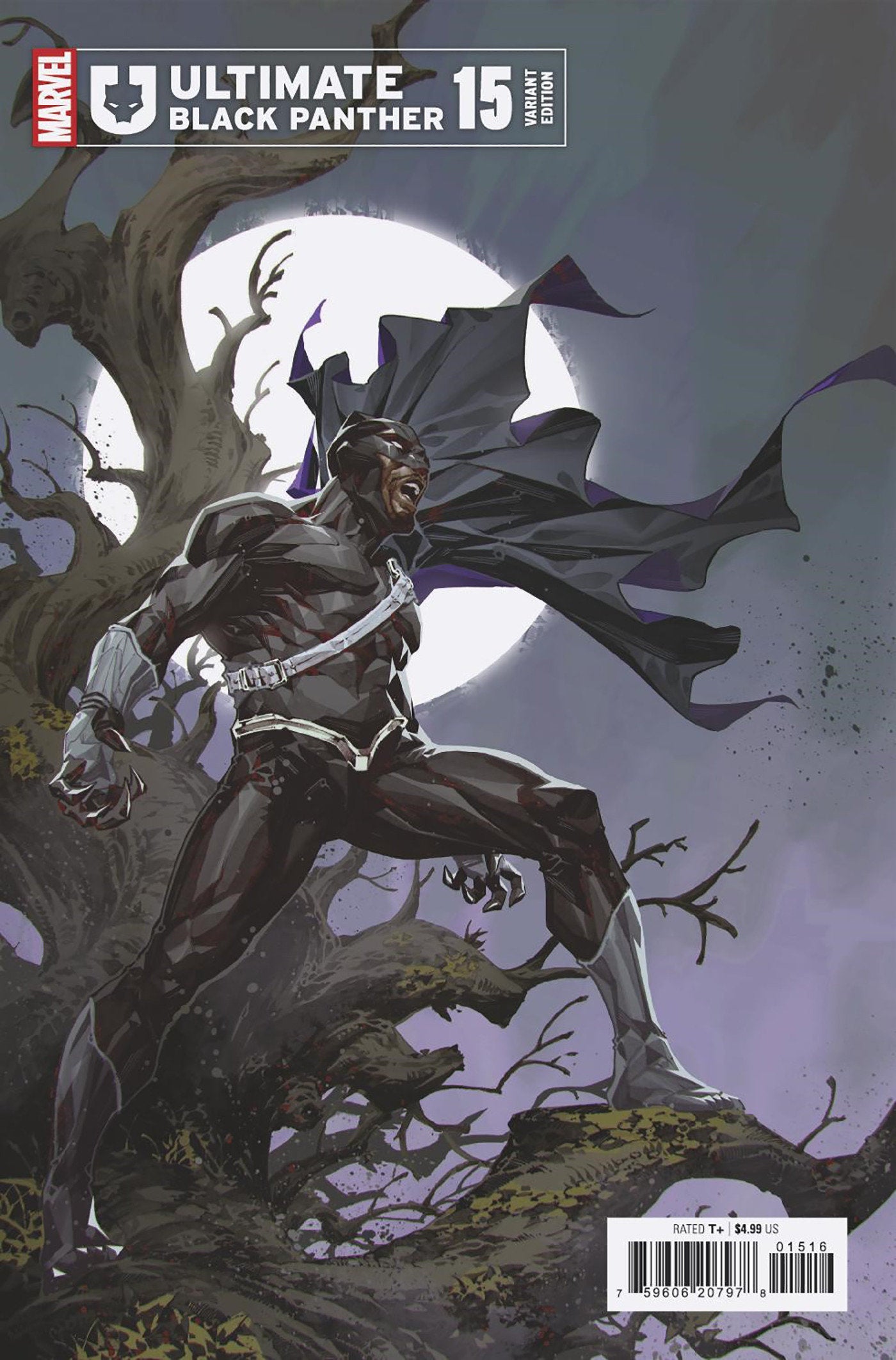 Ultimate Black Panther #15 1:25 Kael Ngu Variant