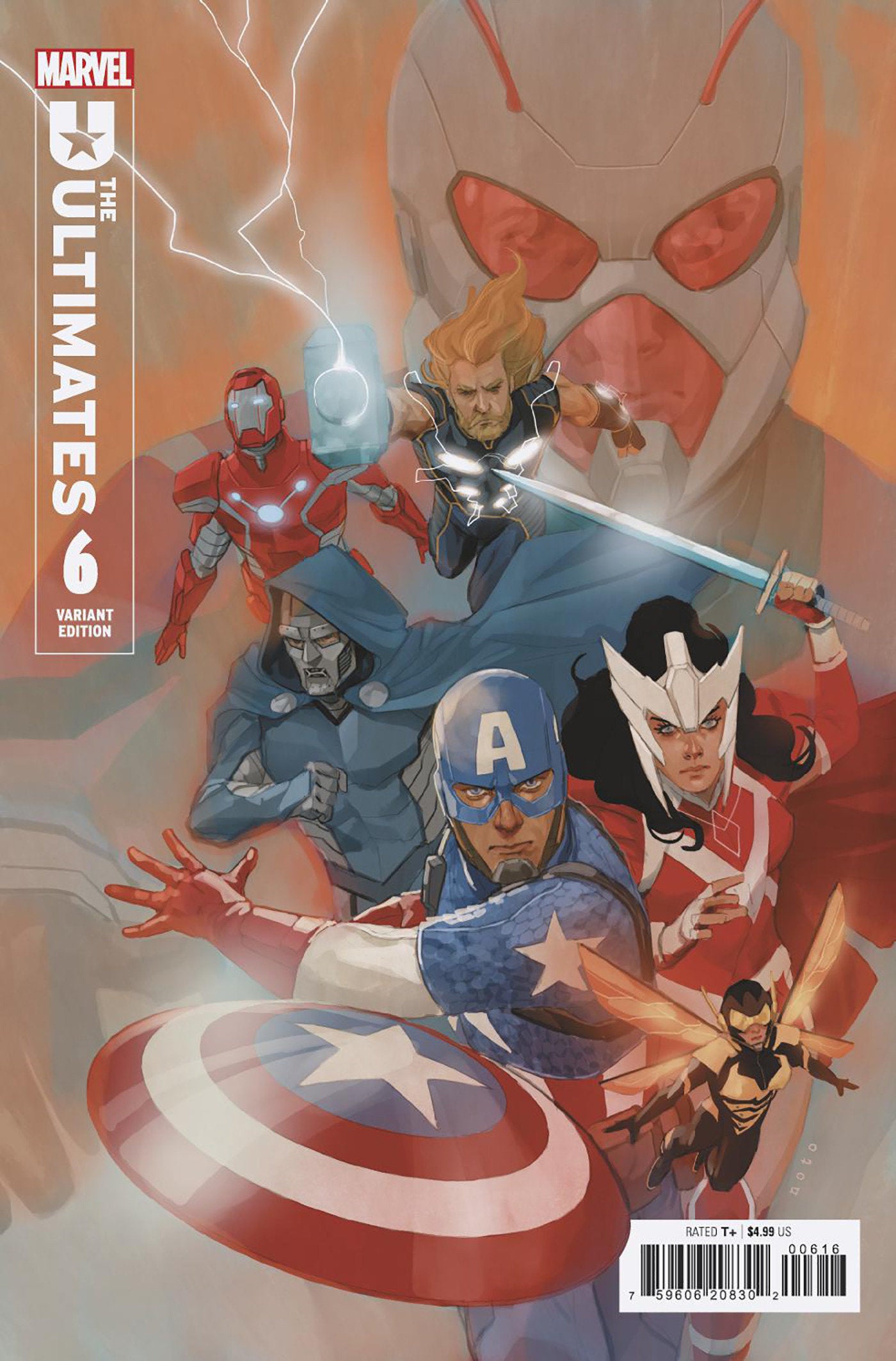 Ultimates #6 1:25 Phil Noto Variant - Minor Damage