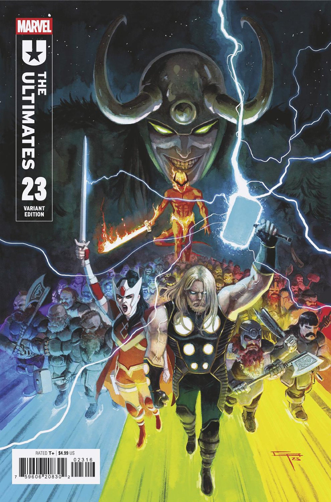 Ultimates #23 1:25 German Peralta Variant