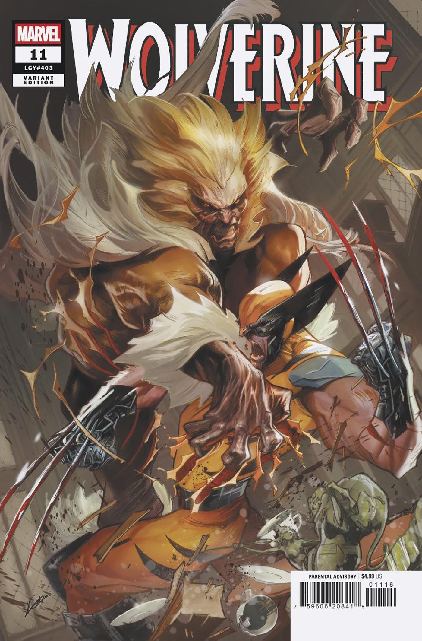 Wolverine #11 1:25 Alexander Lozano Variant