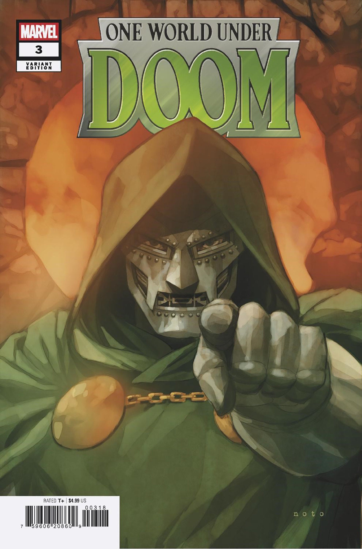 One World Under Doom #3 1:25 Phil Noto Variant