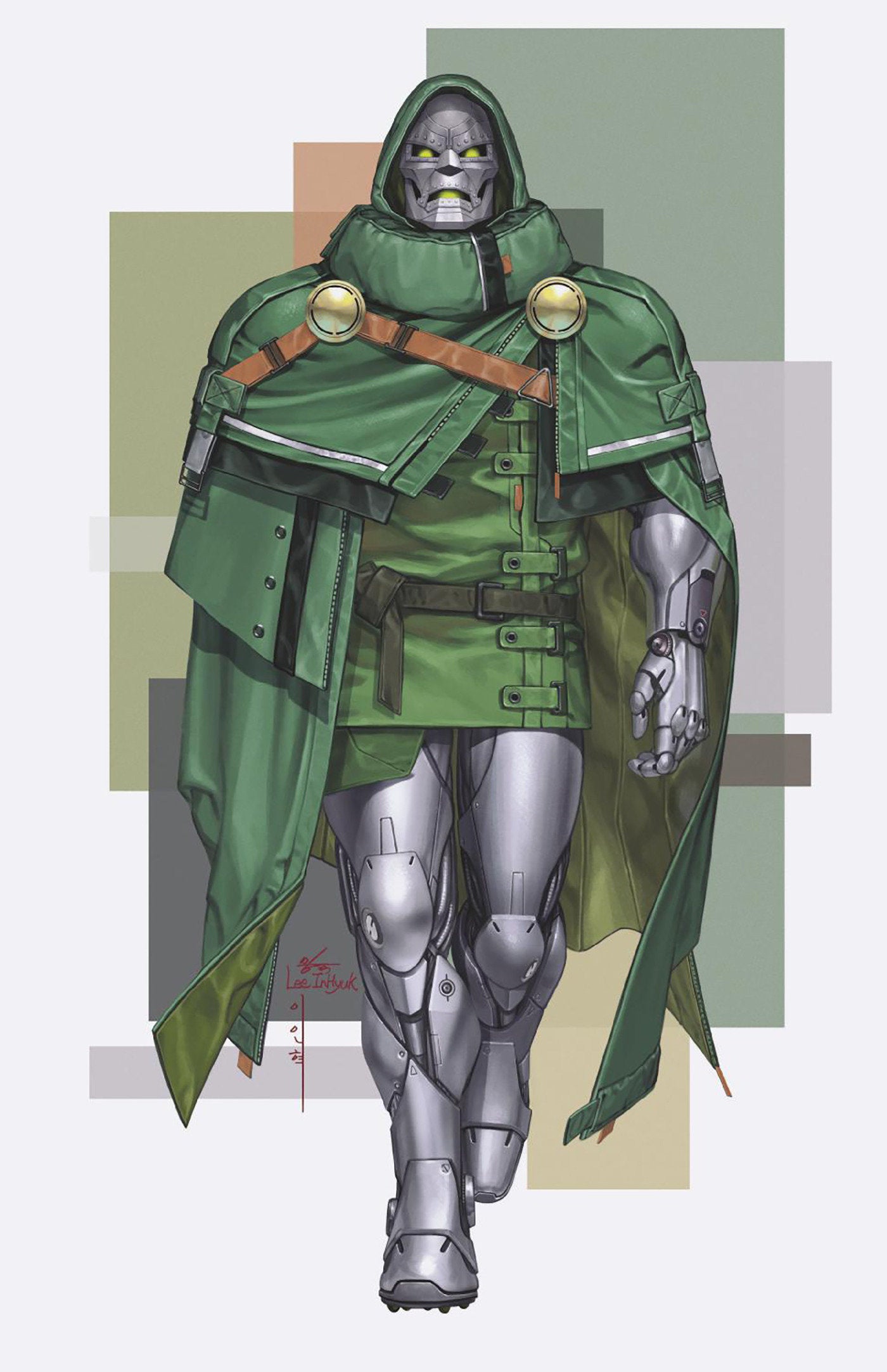 One World Under Doom #9 1:50 Inhyuk Lee Street Verse Full Art Variant