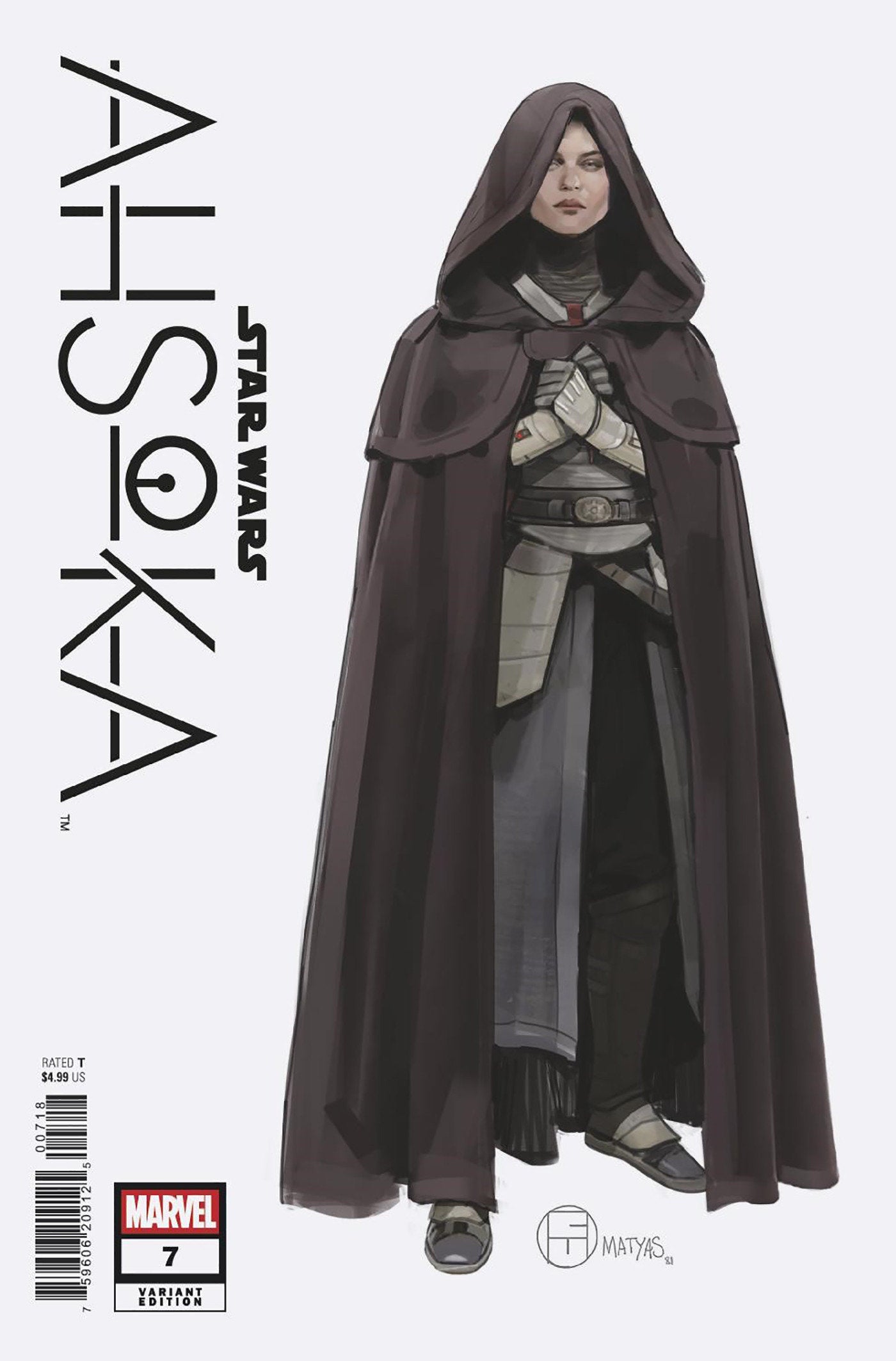 Star Wars: Ahsoka #7 1:10 Concept Art Variant