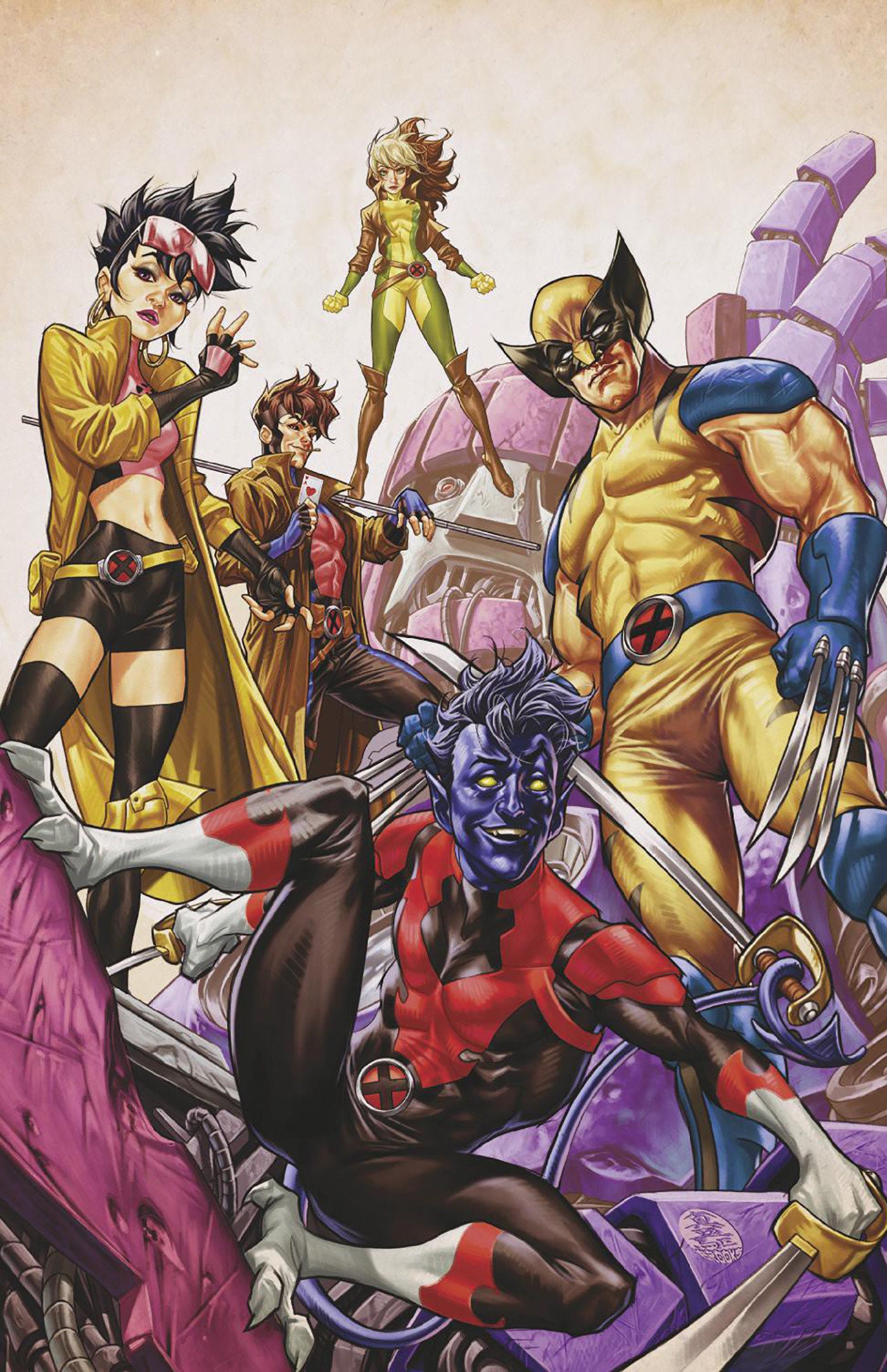 Uncanny X-Men #7 1:50 Mark Brooks Full Art Variant [Rog]