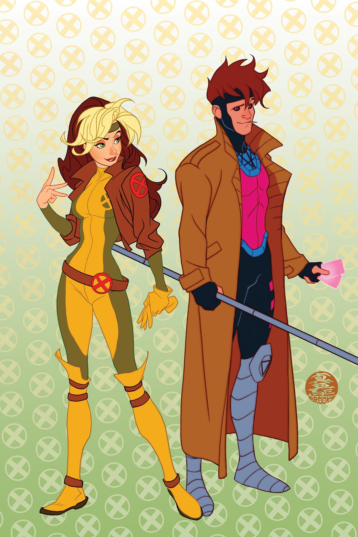 Uncanny X-Men #10 1:50 Mark Brooks Animated-Style Full Art Variant