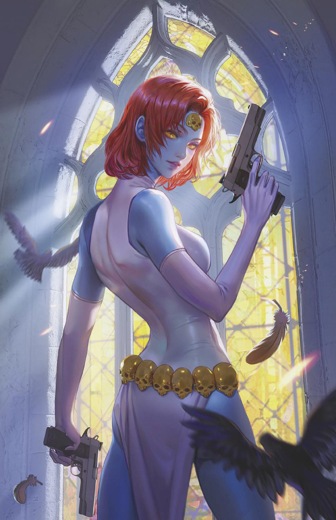 Uncanny X-Men #15 1:50 Fanyang Mystique Full Art Variant