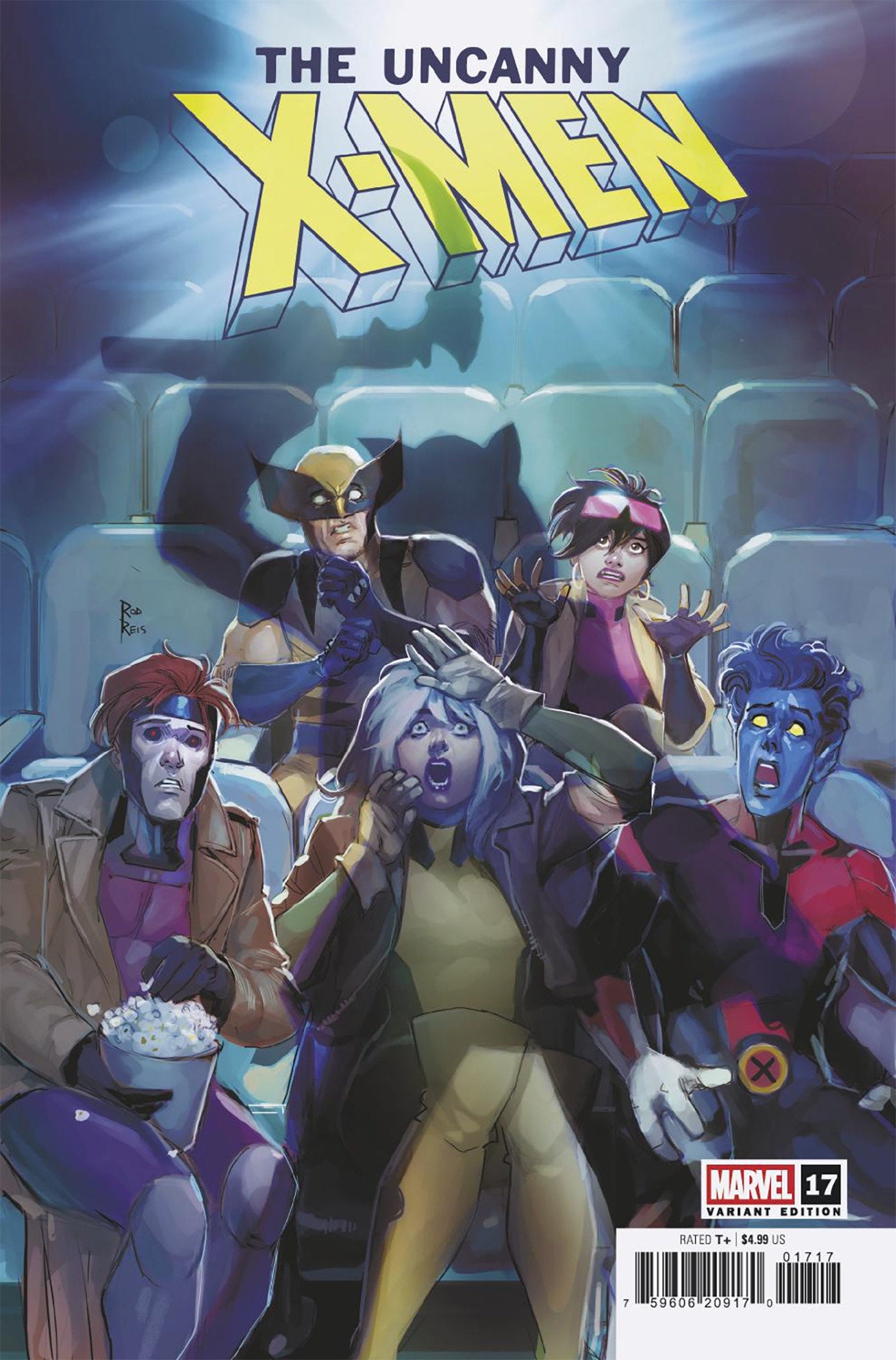 Uncanny X-Men #17 1:25 Rod Reis Variant