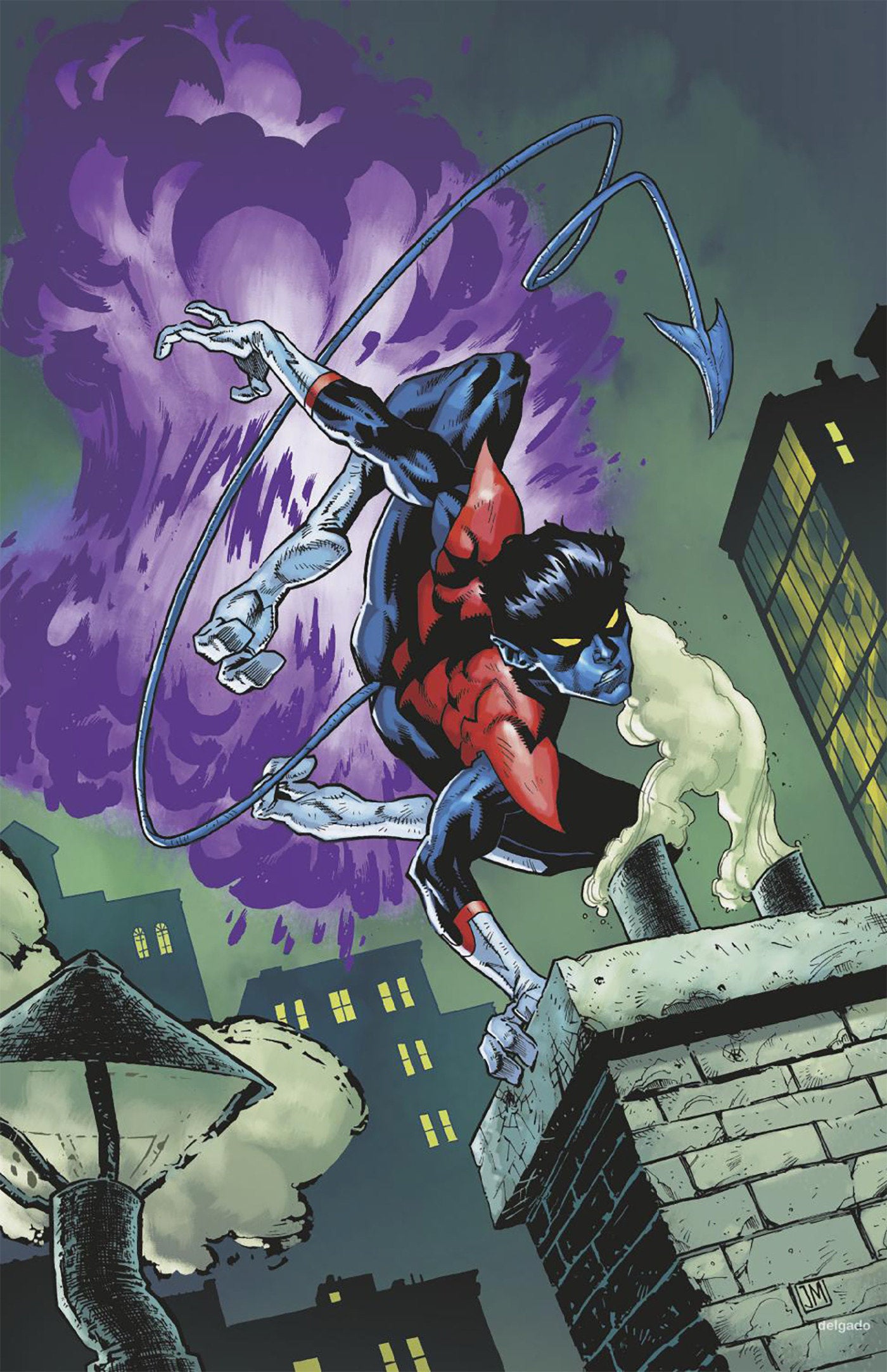 Uncanny X Men #21 1:50 Justin Mason Nightcrawler Full Art Variant