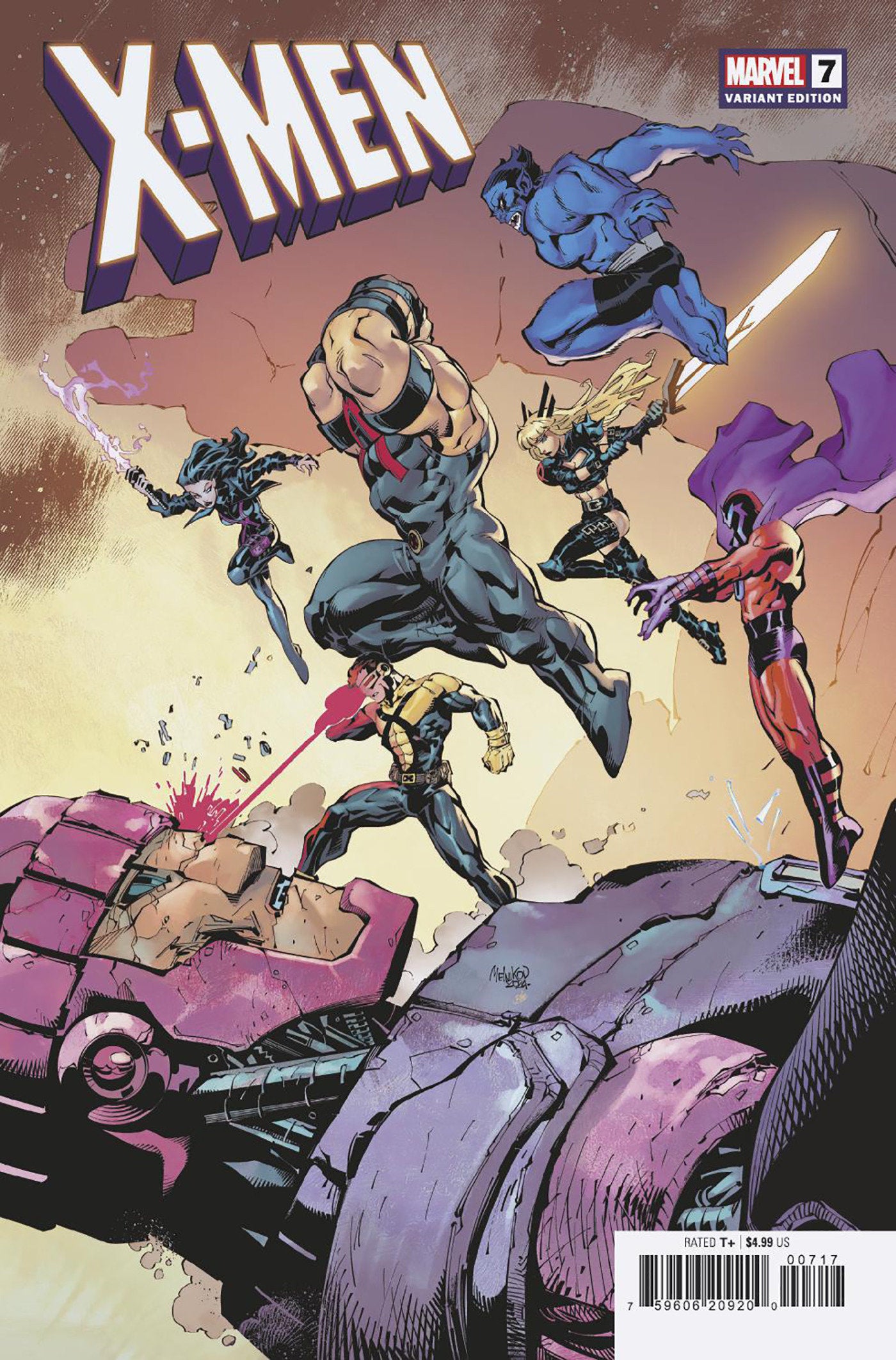 X-Men #7 1:25 Gleb Melnikov Variant
