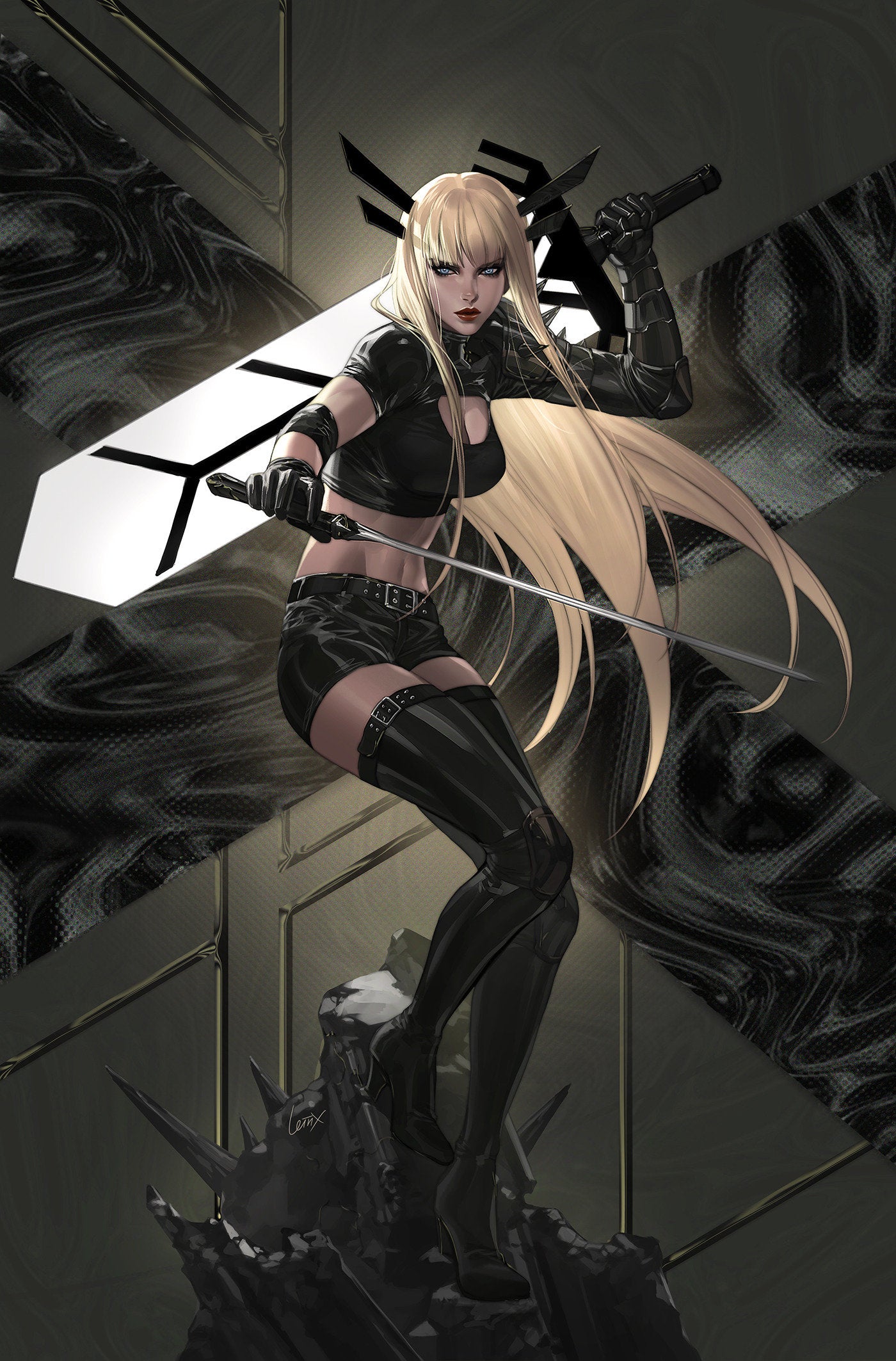 X-Men #10 1:50 Leirix Magik Full Art Variant